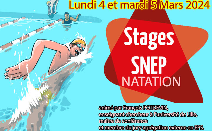 Stage syndical « NATATION » lundi 4 et mardi 5 Mars 2024